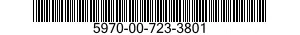 5970-00-723-3801  5970007233801 007233801