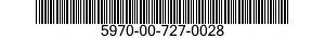 5970-00-727-0028 INSULATOR,PIN 5970007270028 007270028