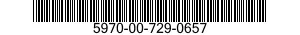 5970-00-729-0657  5970007290657 007290657