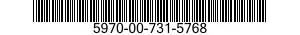 5970-00-731-5768  5970007315768 007315768