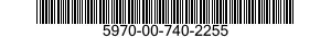 5970-00-740-2255  5970007402255 007402255