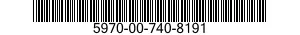 5970-00-740-8191  5970007408191 007408191