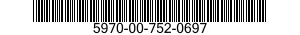 5970-00-752-0697  5970007520697 007520697