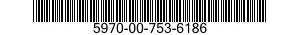 5970-00-753-6186 TAPE,INSULATION,ELECTRICAL 5970007536186 007536186