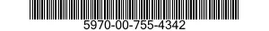 5970-00-755-4342  5970007554342 007554342