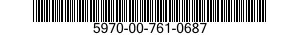 5970-00-761-0687  5970007610687 007610687