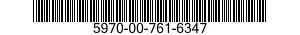 5970-00-761-6347  5970007616347 007616347