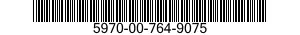 5970-00-764-9075  5970007649075 007649075