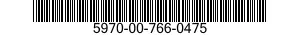 5970-00-766-0475  5970007660475 007660475