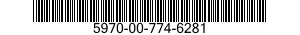 5970-00-774-6281 TAPE,INSULATION,ELECTRICAL 5970007746281 007746281