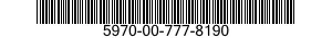 5970-00-777-8190  5970007778190 007778190