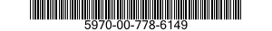 5970-00-778-6149 INSULATION SLEEVING,ELECTRICAL 5970007786149 007786149
