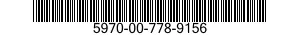 5970-00-778-9156  5970007789156 007789156