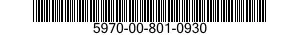 5970-00-801-0930  5970008010930 008010930