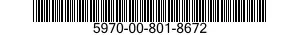 5970-00-801-8672  5970008018672 008018672