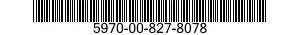 5970-00-827-8078 INSULATOR,PLATE 5970008278078 008278078