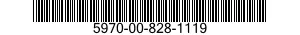 5970-00-828-1119  5970008281119 008281119