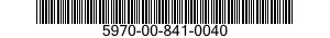 5970-00-841-0040  5970008410040 008410040