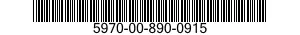 5970-00-890-0915 INSULATOR,BUSHING 5970008900915 008900915