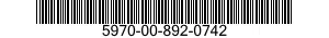 5970-00-892-0742  5970008920742 008920742