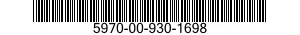 5970-00-930-1698 INSULATOR,BUSHING 5970009301698 009301698