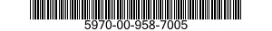 5970-00-958-7005  5970009587005 009587005