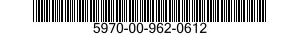 5970-00-962-0612 INSULATOR 5970009620612 009620612