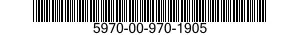 5970-00-970-1905  5970009701905 009701905