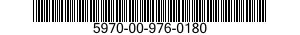 5970-00-976-0180 INSULATOR,BUSHING 5970009760180 009760180