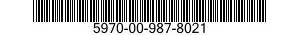 5970-00-987-8021 INSULATOR,DISK 5970009878021 009878021