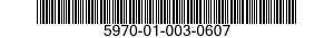 5970-01-003-0607  5970010030607 010030607