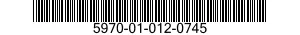 5970-01-012-0745 INSULATOR,WASHER 5970010120745 010120745