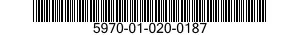 5970-01-020-0187 INSULATOR,BUSHING 5970010200187 010200187