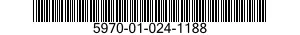 5970-01-024-1188  5970010241188 010241188