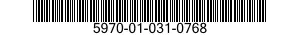 5970-01-031-0768  5970010310768 010310768