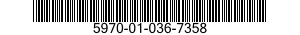 5970-01-036-7358 INSULATOR,BUSHING 5970010367358 010367358