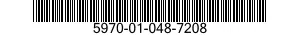 5970-01-048-7208 INSULATOR 5970010487208 010487208