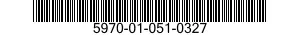 5970-01-051-0327  5970010510327 010510327