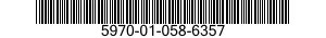 5970-01-058-6357 INSULATOR 5970010586357 010586357