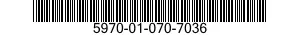 5970-01-070-7036  5970010707036 010707036