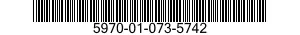5970-01-073-5742 INSULATOR,BUSHING 5970010735742 010735742
