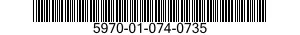 5970-01-074-0735 SHIELD 5970010740735 010740735