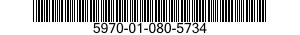 5970-01-080-5734 INSULATOR,BUSHING 5970010805734 010805734