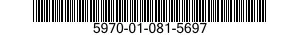 5970-01-081-5697 TAPE,INSULATION,ELECTRICAL 5970010815697 010815697
