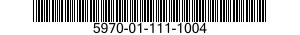 5970-01-111-1004 INSULATOR ASSEMBLY 5970011111004 011111004