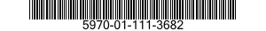 5970-01-111-3682 SLEEVING,TEXTILE,ELECTRICAL 5970011113682 011113682