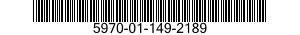 5970-01-149-2189  5970011492189 011492189