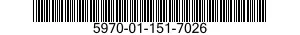 5970-01-151-7026  5970011517026 011517026