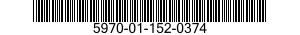 5970-01-152-0374  5970011520374 011520374