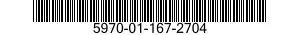 5970-01-167-2704 INSULATOR,BUSHING 5970011672704 011672704